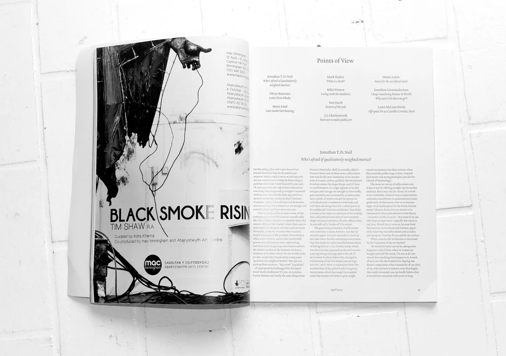 Who's afraid of qualitatively weighted metrics?