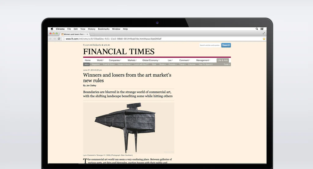 Where art is off the wall