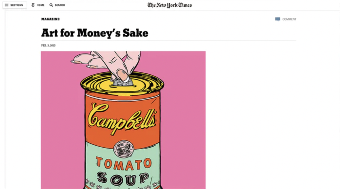 Art for Money's Sake